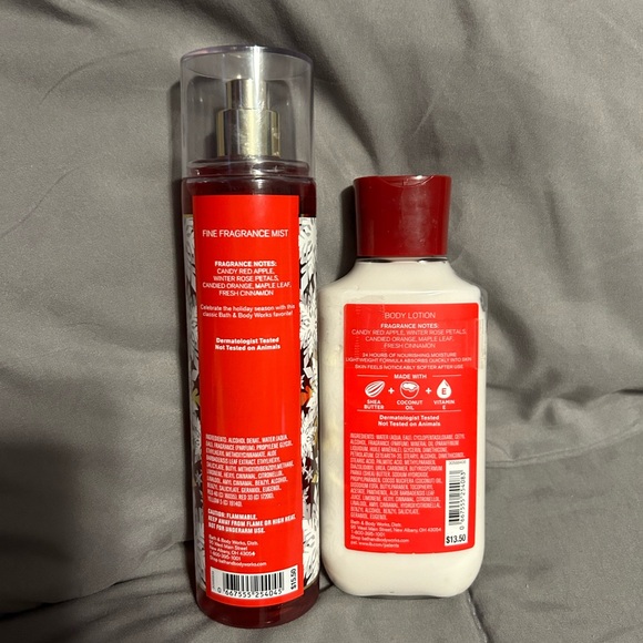 Brand New Winter Candy Apple Set - Picture 2 of 2